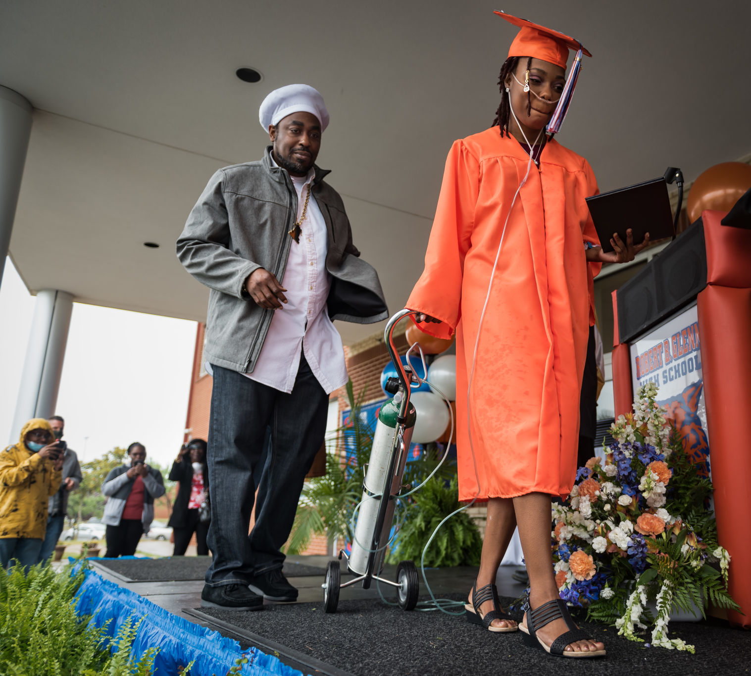 Glenn High School Drive-Thru Graduation